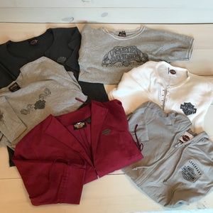 Harley Davidson Womens L Shirts (6)